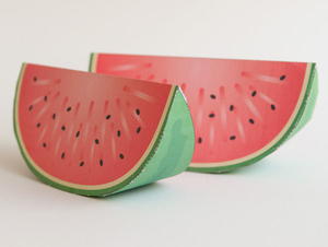 Printable Paper Watermelon graphic relating to Watermelon Printable identified as Printable Paper Watermelon